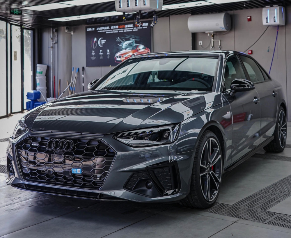 奥迪A4L隐形车衣实拍分享：全方位展现TPU隐形车衣防护实力
