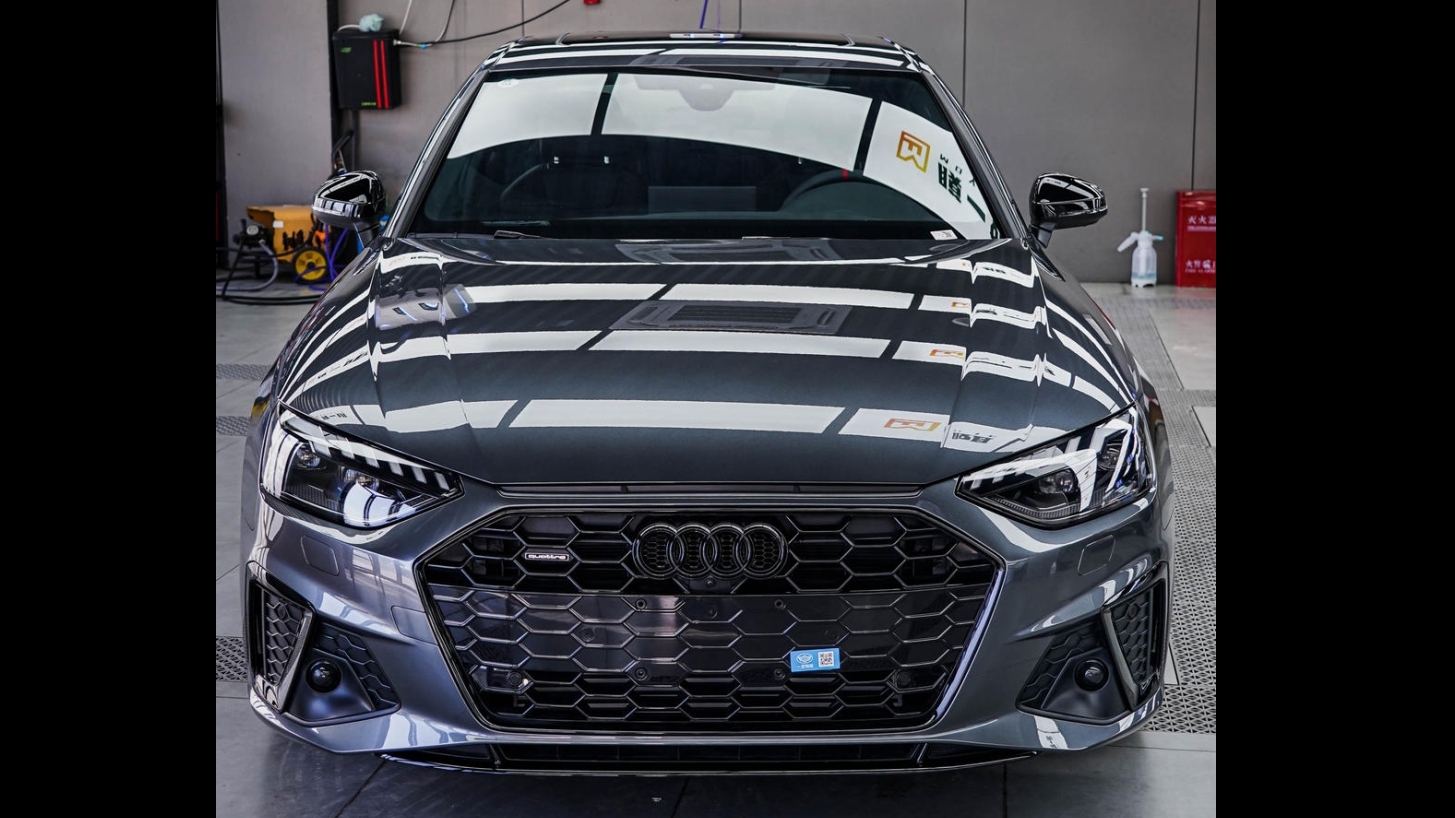 奥迪A4L隐形车衣实拍分享：全方位展现TPU隐形车衣防护实力